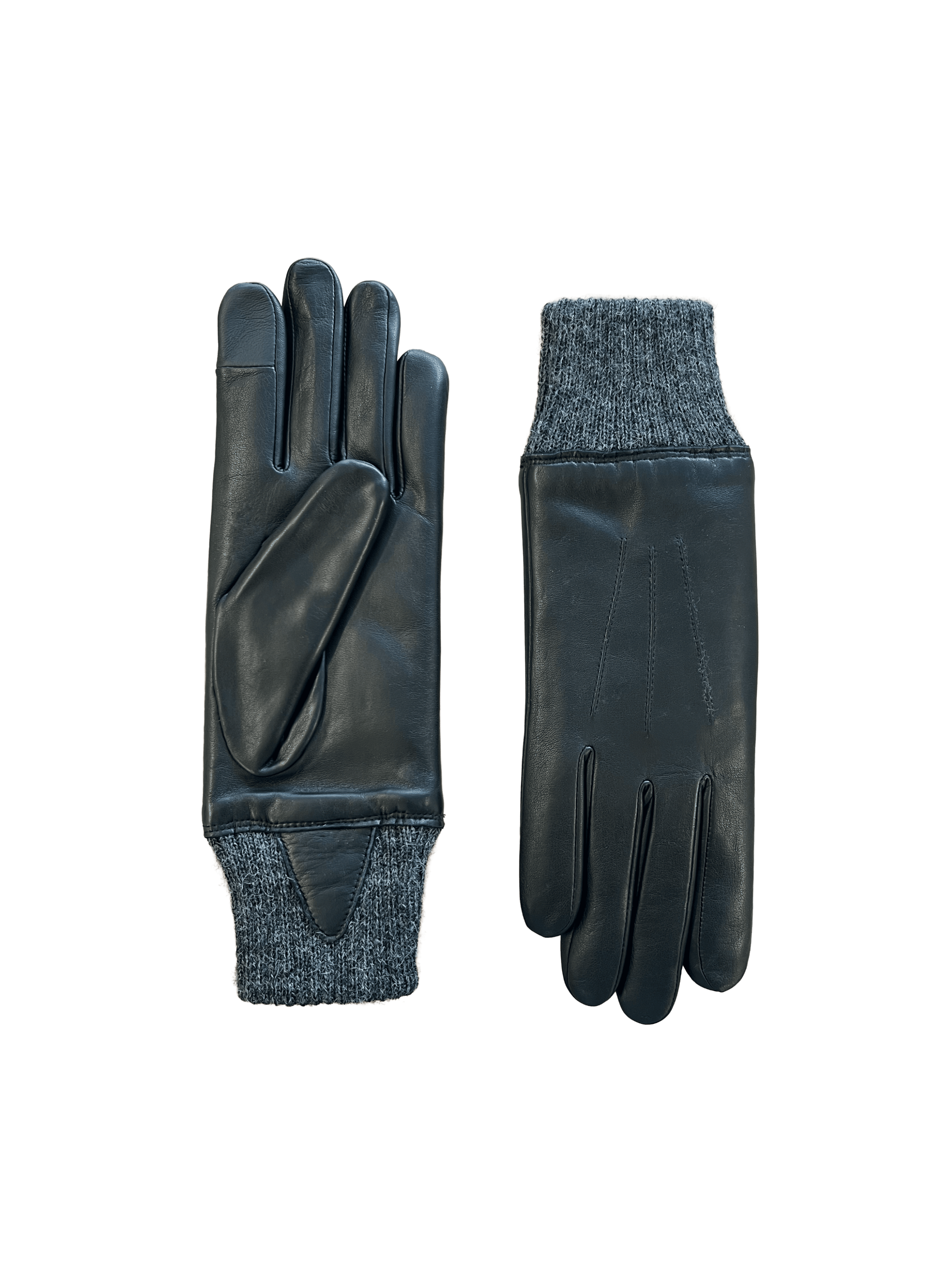 Gants Judith Femme Cuir Doublés Lapin et Polaire