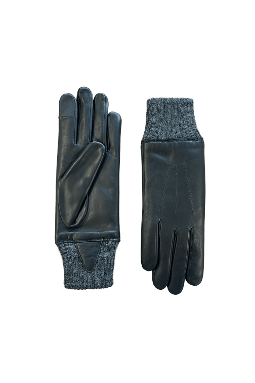 Gants Judith Femme Cuir Doublés Lapin et Polaire