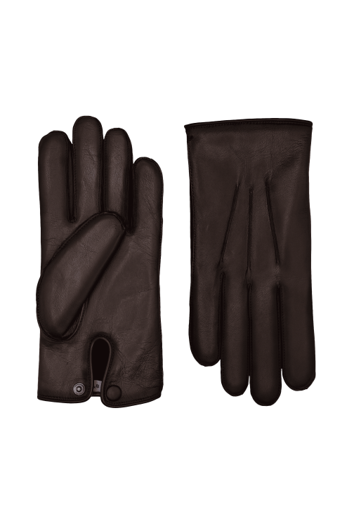 Gants Homme Conroy Vintage En Cuir Noir Premium - Taille XL - Occasion