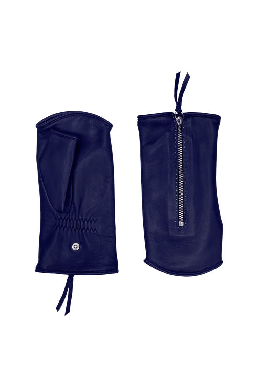 Louisa Women's Leather Mitt Lined with Alpaca