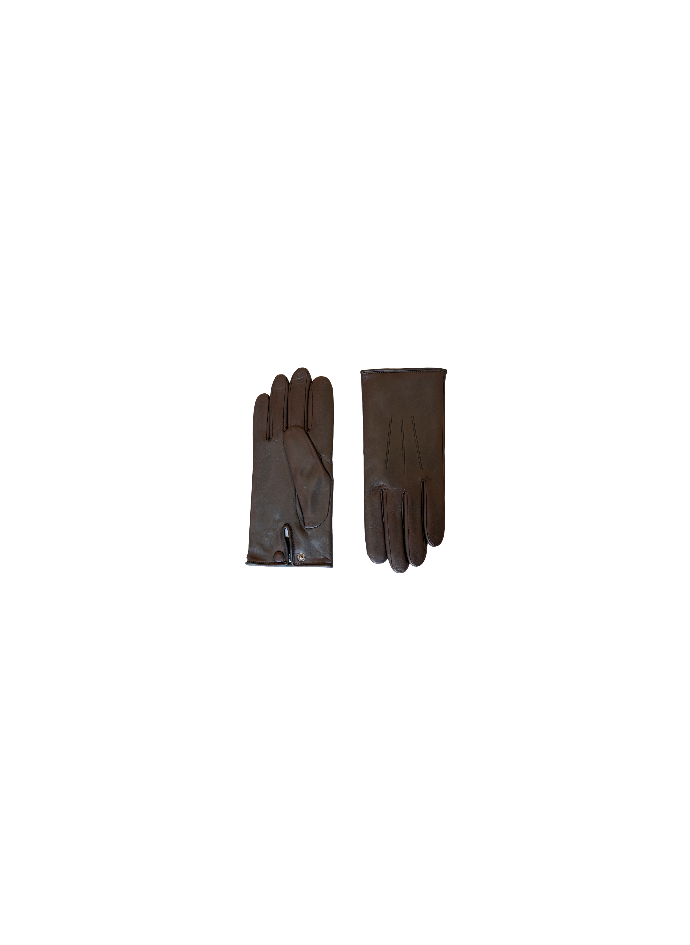 Gants Rick Homme Cuir Doublés Cachemire