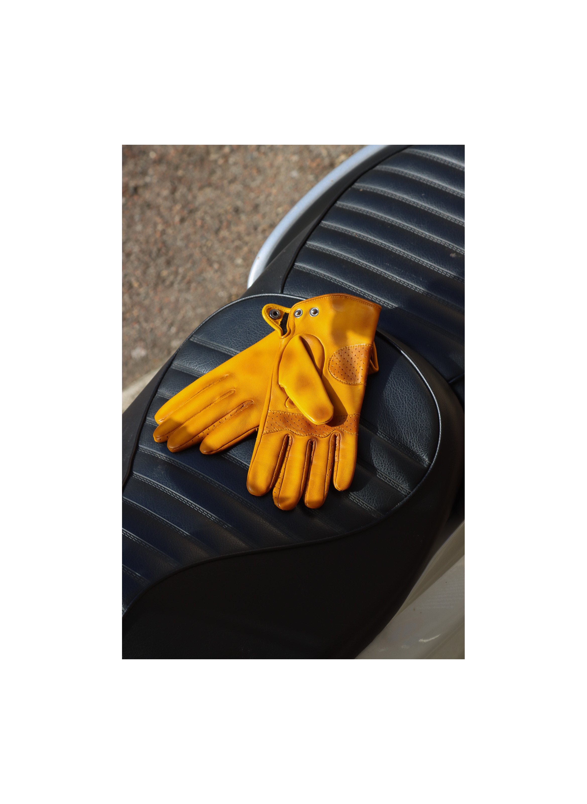 Gants Ruba Mobilité Homme Cuir Doublés Soie
