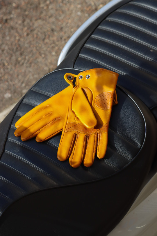 Gants Ruba Mobilité Homme Cuir Doublés Soie