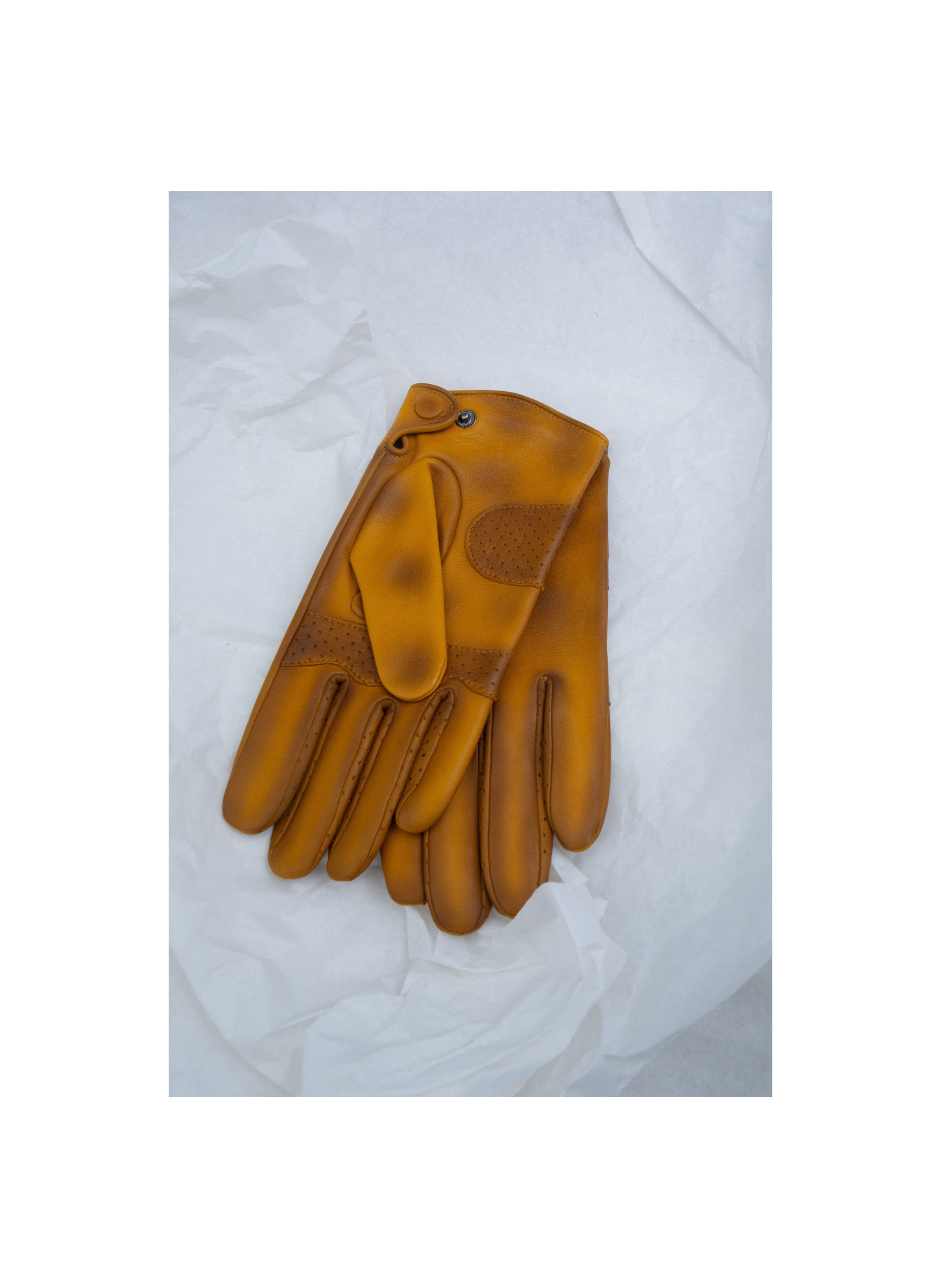 Gants Ruba Mobilité Homme Cuir Doublés Soie