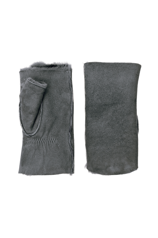 Denise Women's Double Face Leather Mitt