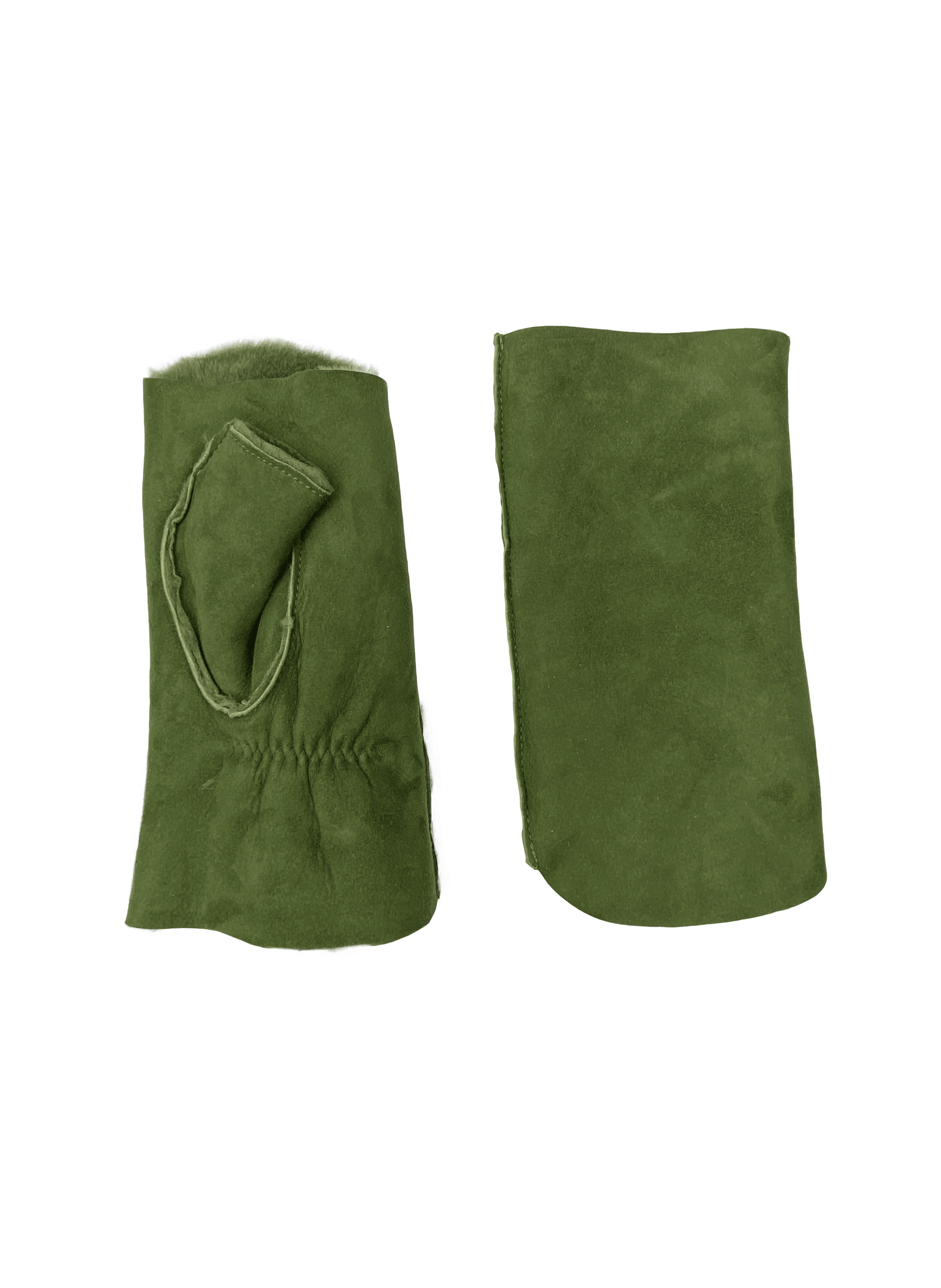 Denise Women's Double Face Leather Mitt