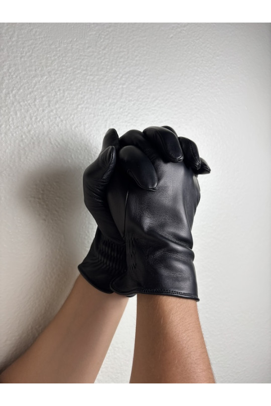 Thomas Men's Leather Gloves Lined with Silk