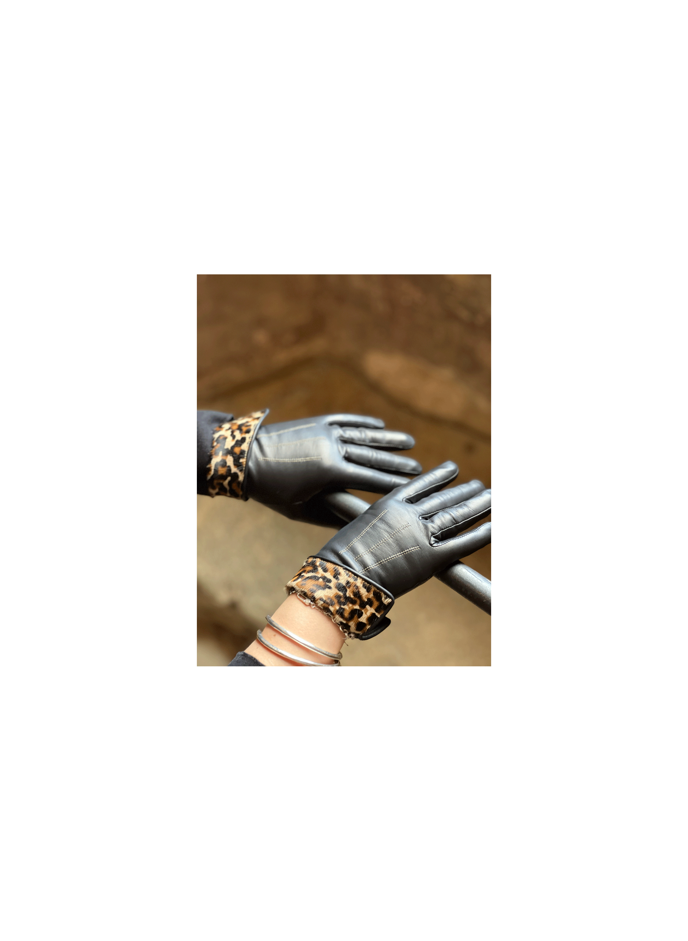 Gants Fanny Calf Femme Doublés Cachemire