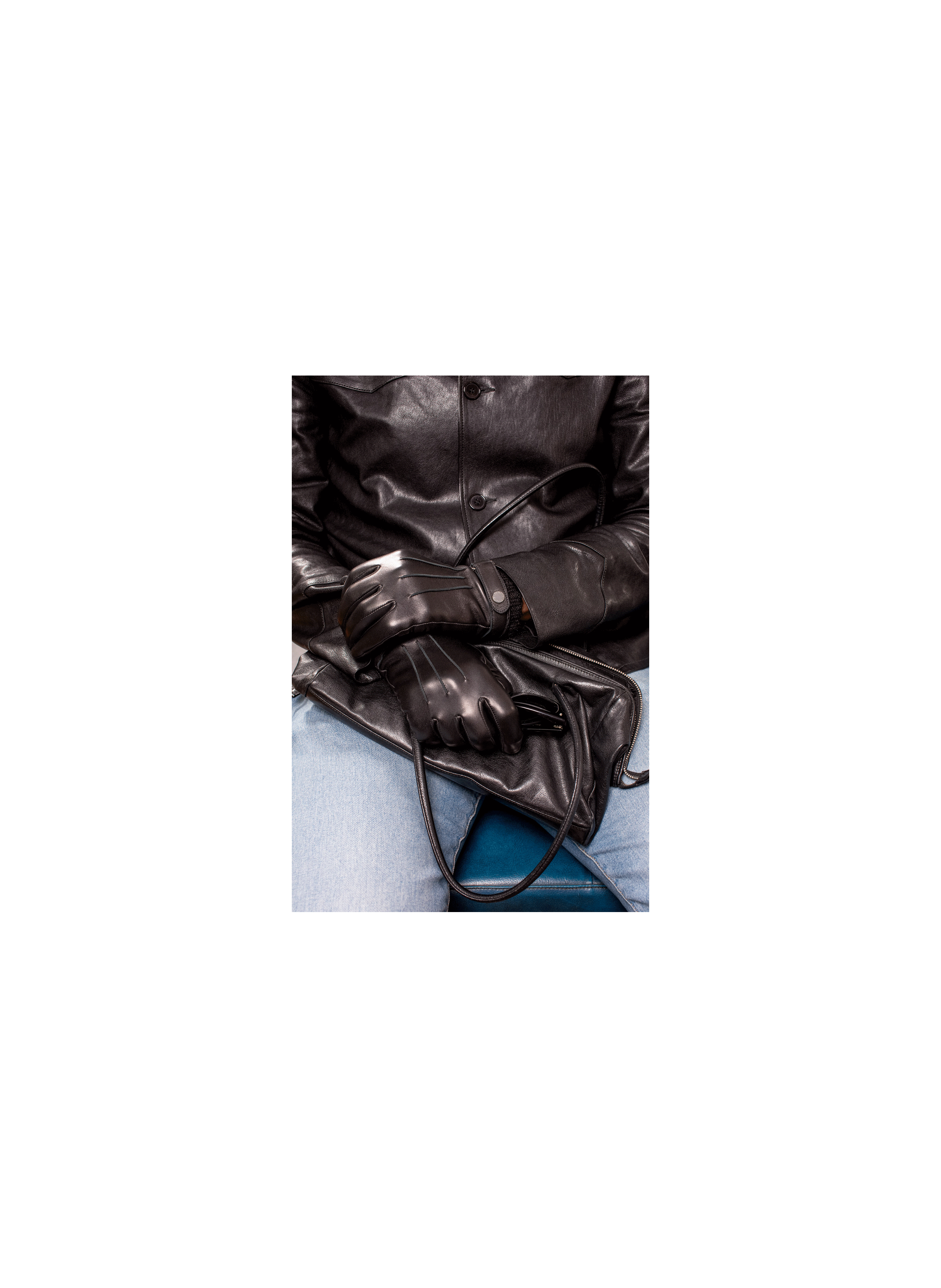 Gants Vincent Homme Cuir Doublés Cachemire