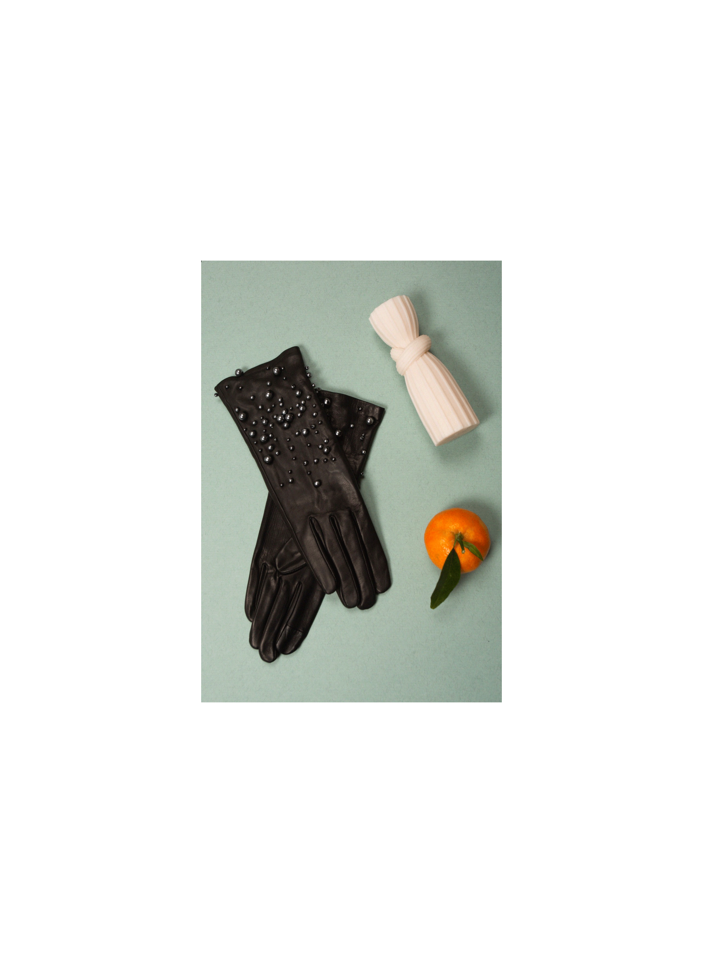 Marylin Gloves Women's Leather Gloves Lined with Silk