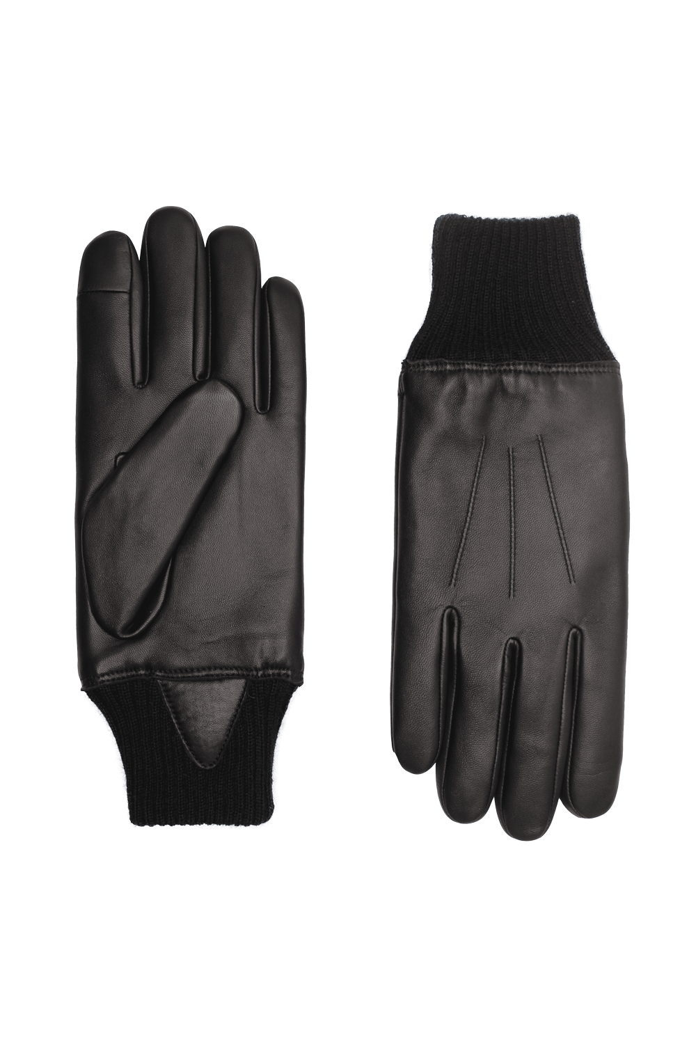 Gants Andrew Homme Cuir Doublés Cachemire