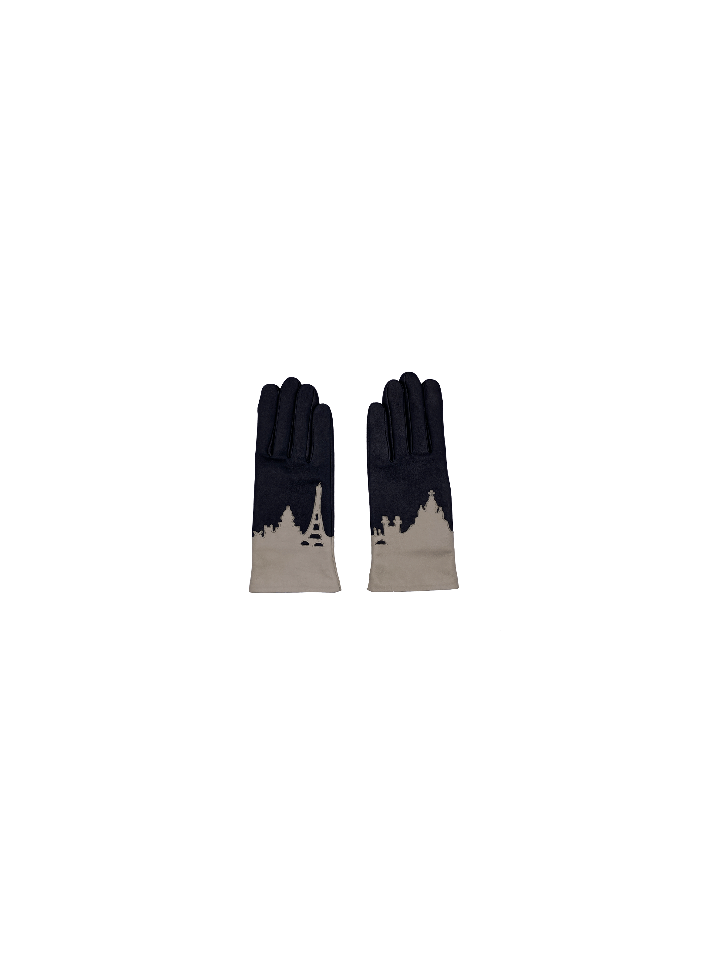 Gants Paris25 Femme Cuir Doublés Alpaga