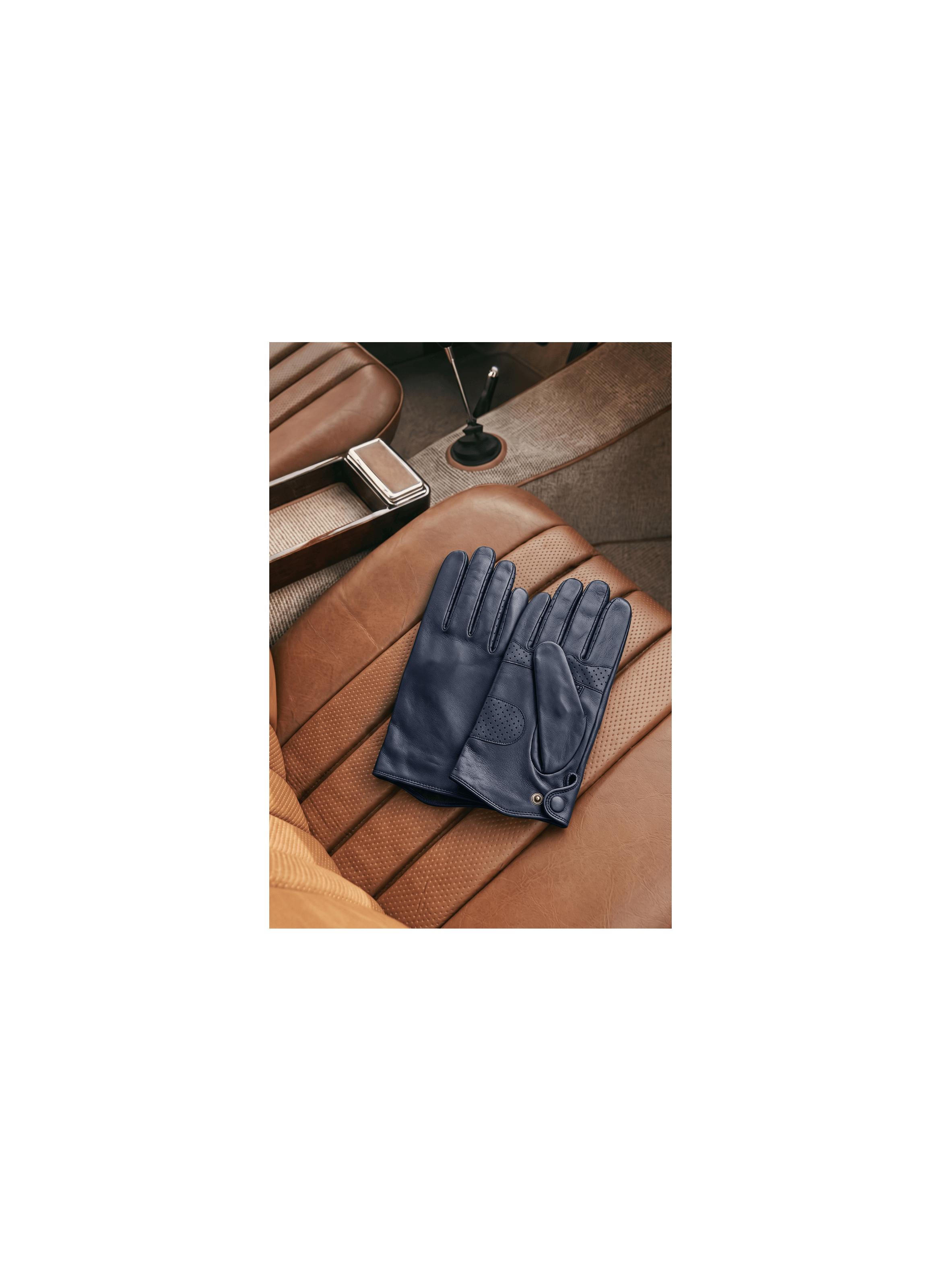 Gants Ruba Mobilité Homme Cuir Doublés Soie