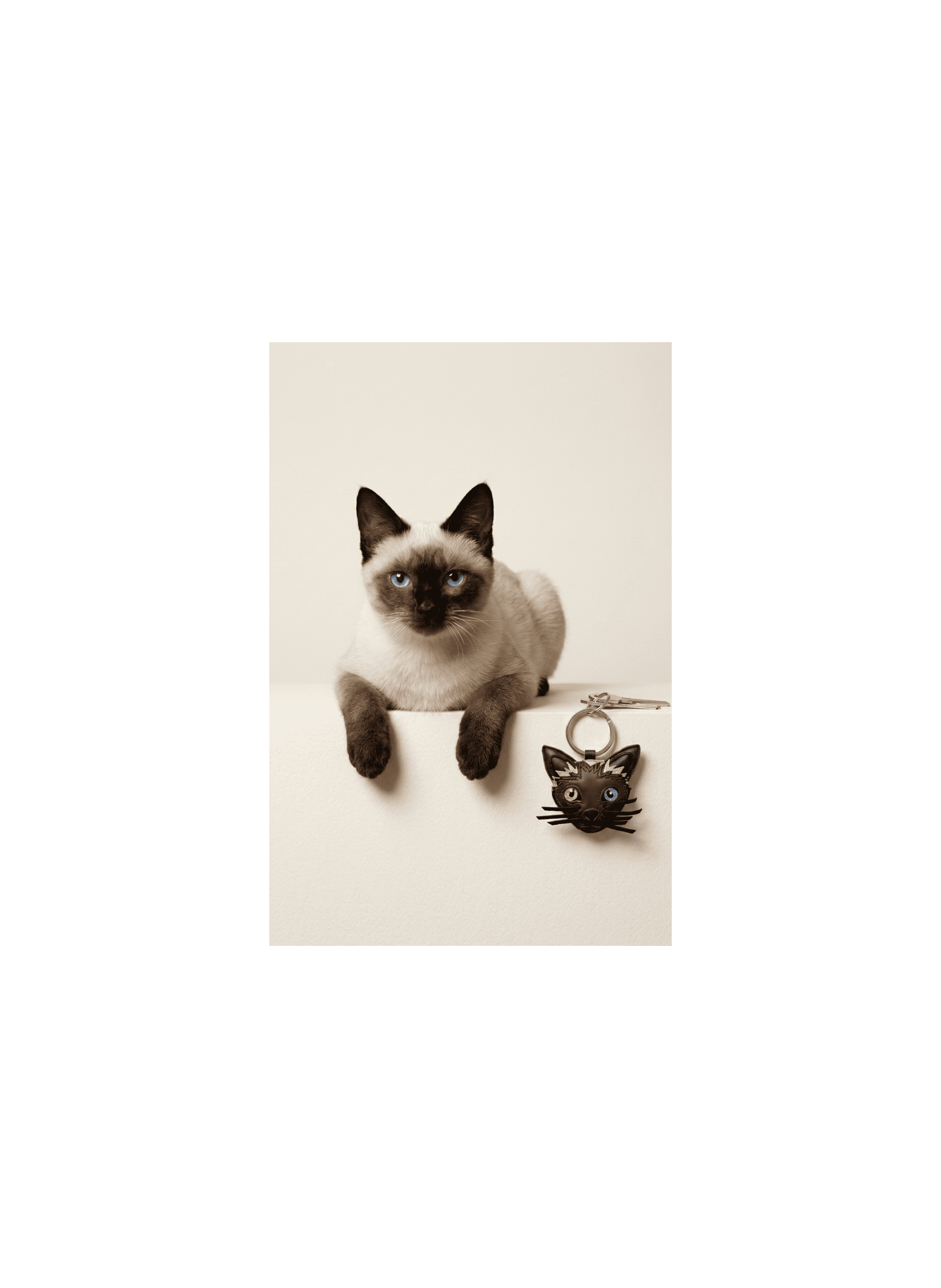 Keychain Siamois