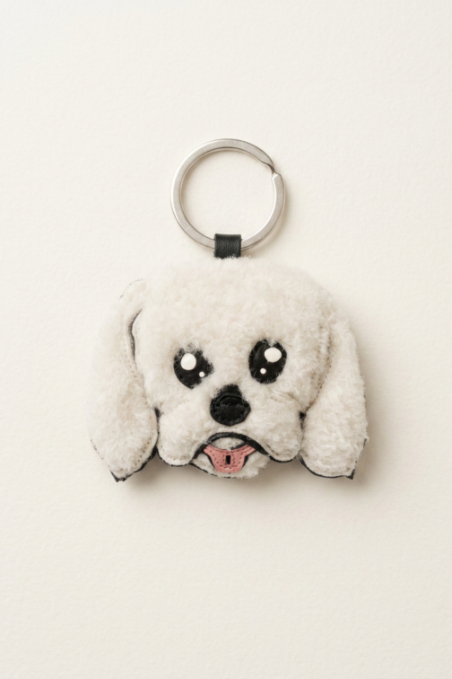 Porte-clé Bichon