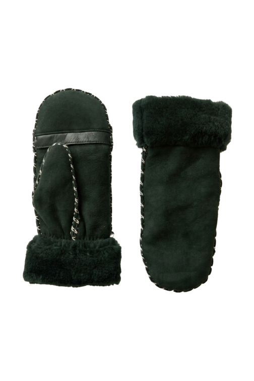 Mouffle Alix Femme Cuir Double Face
