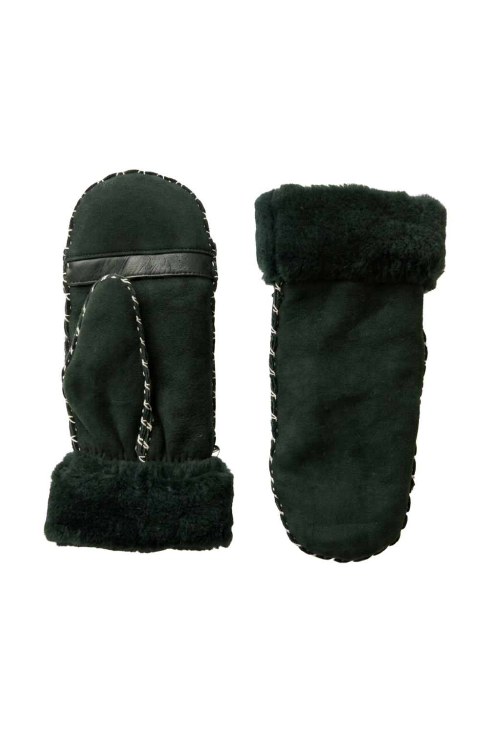 Mouffle Alix Femme Cuir Double Face