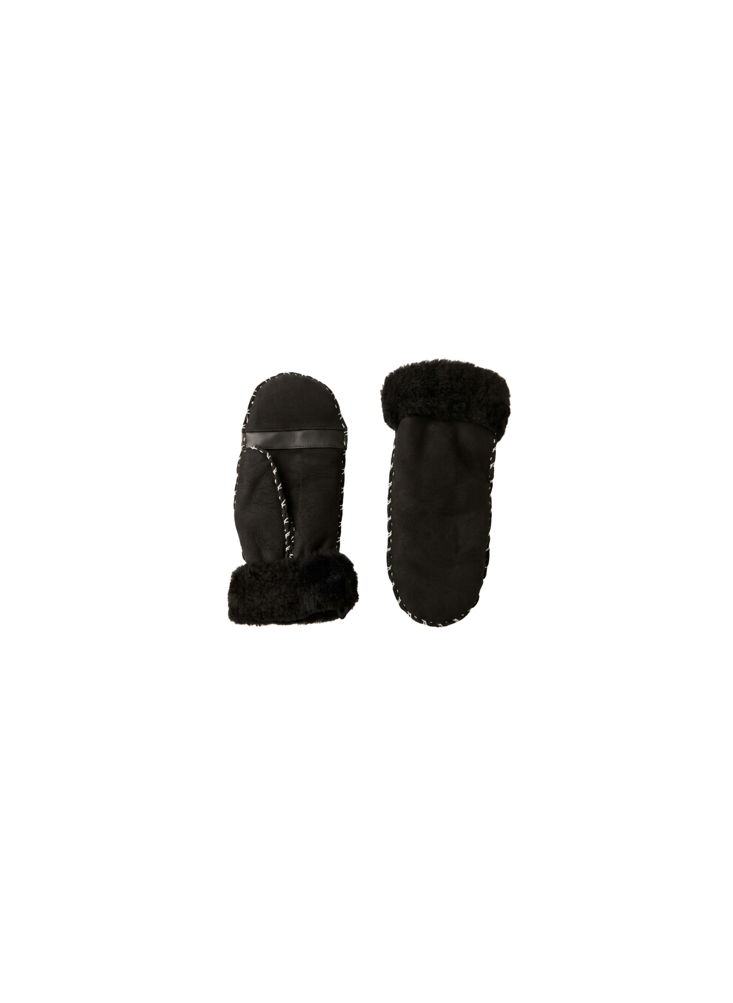 Mouffle Alix Femme Cuir Double Face