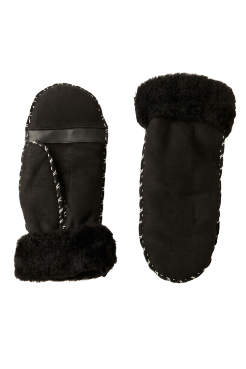 Mouffle Alix Femme Cuir Double Face