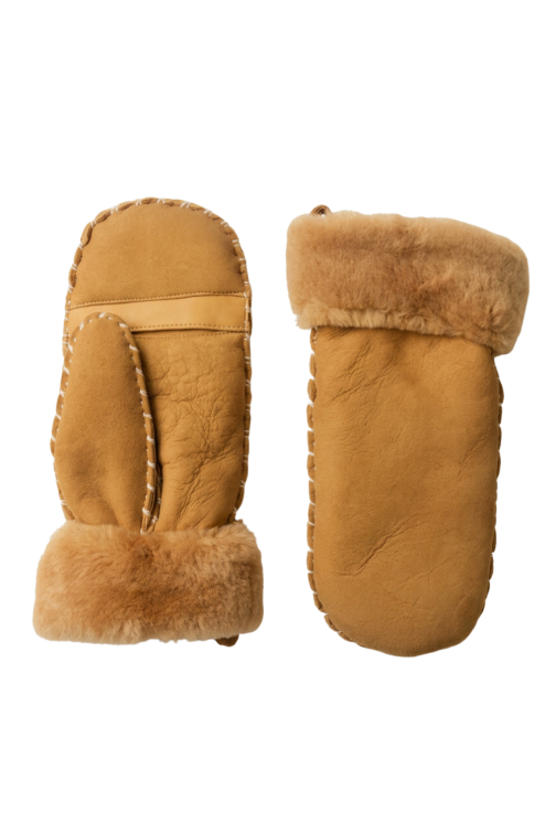 Mouffle Alix Femme Cuir Double Face