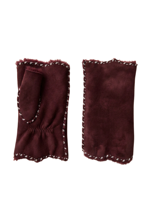 Mitaines AlixMIT Femme Cuir Double Face