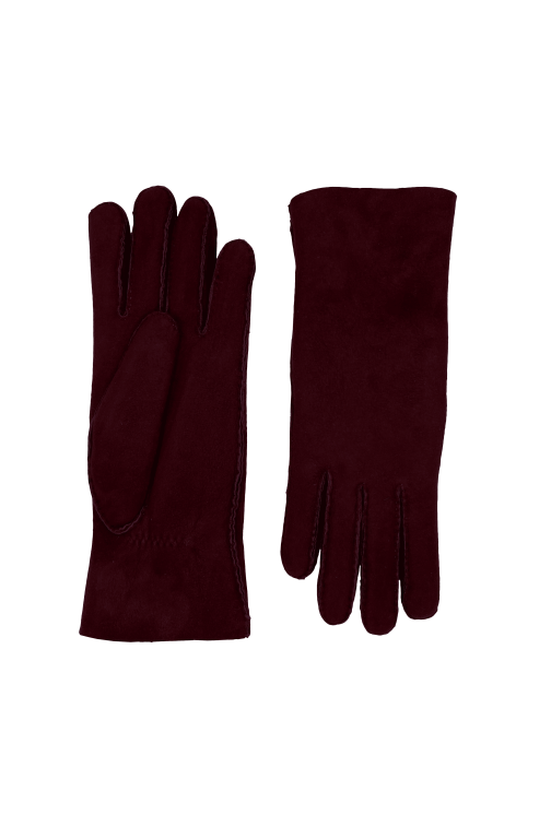 Denise Women's Double Face Leather Gloves