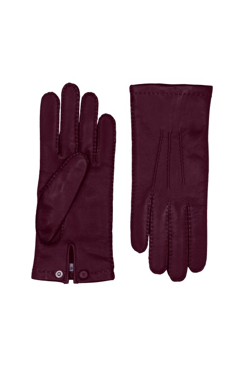 Gants Aude Femme Cuir Doublés Alpaga