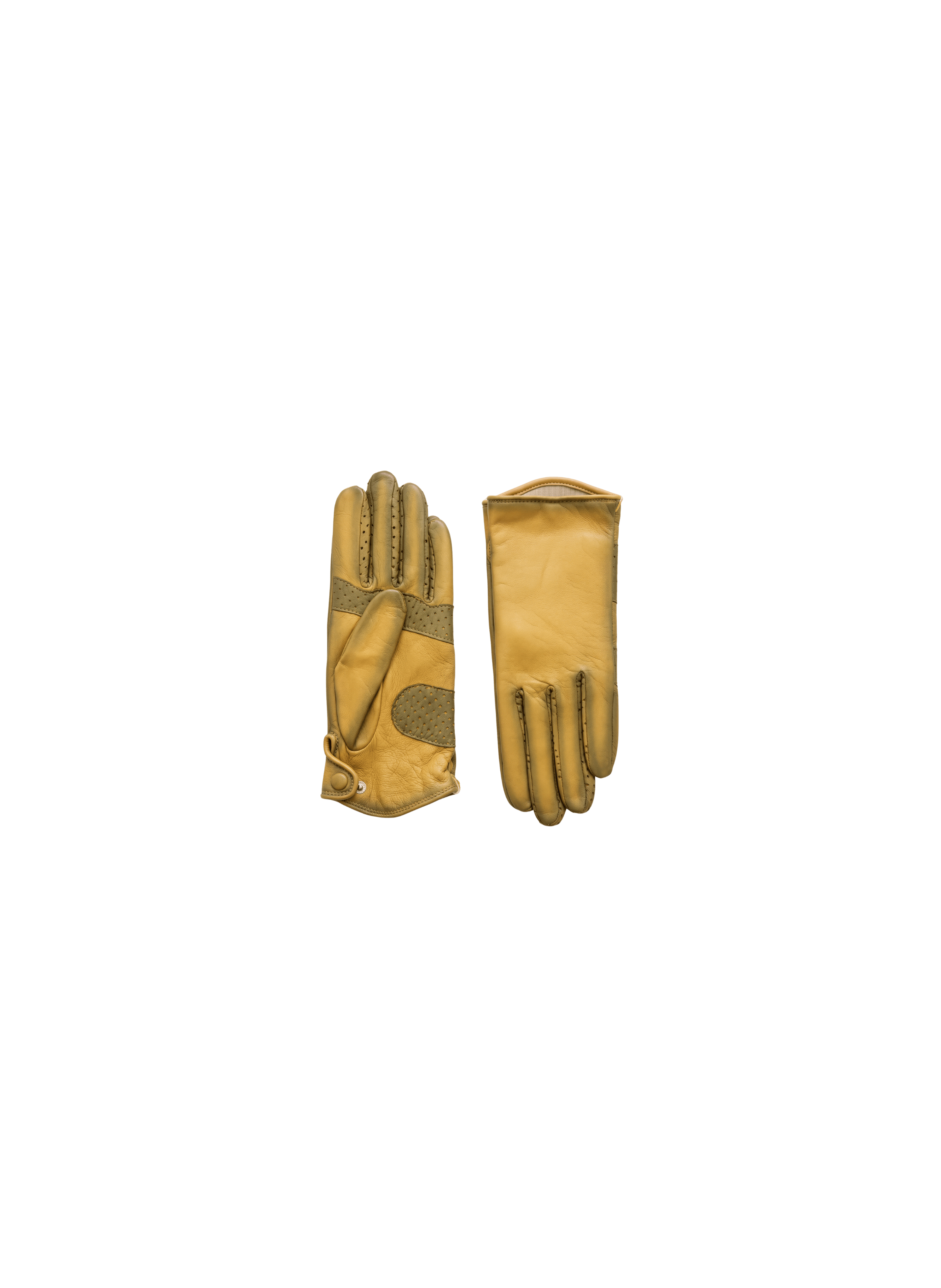 Amal Women's Leather Gloves Lined with Silk