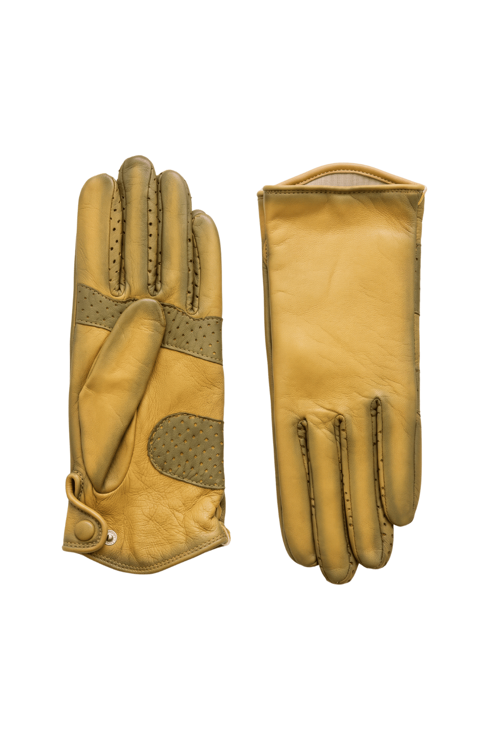 Amal Women's Leather Gloves Lined with Silk