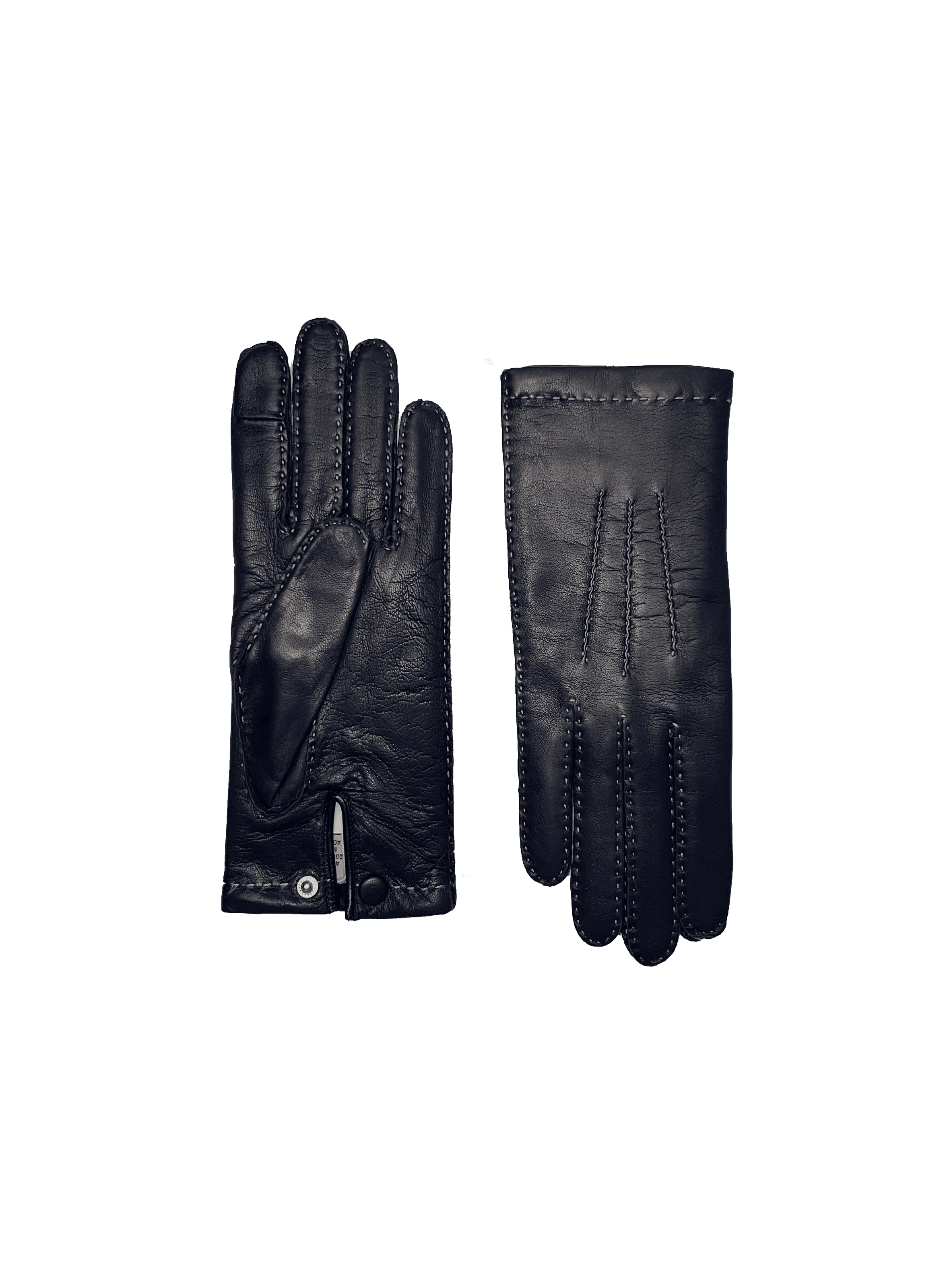 Aude Women's Leather Gloves Lined with Cashmere