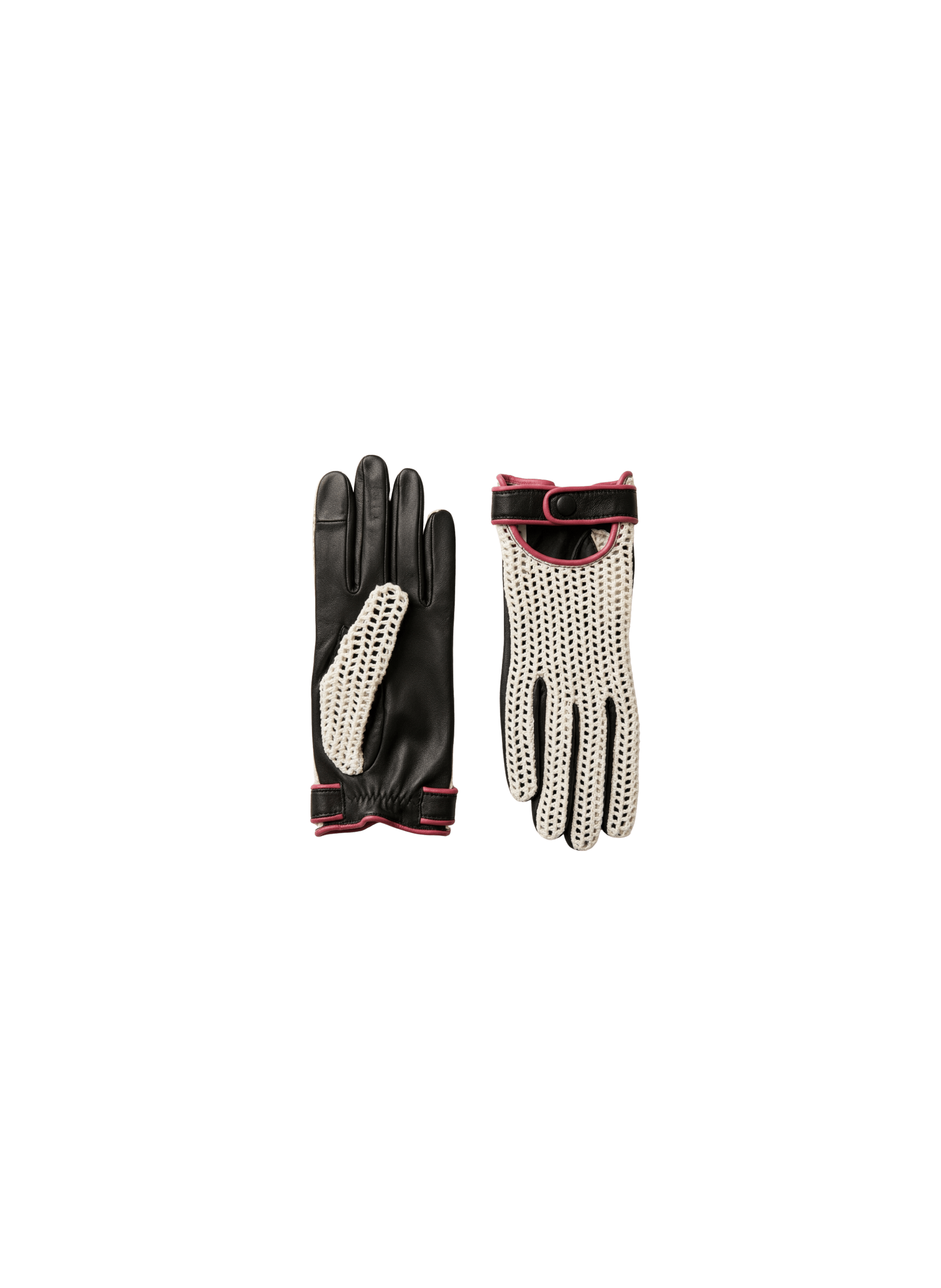 Gants Biarritz Crochet Femme Mobilités Cuir Non Doublés