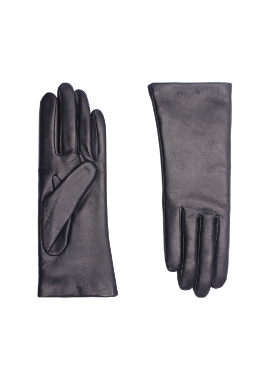 Gants Inès Femme en Cuir Doublés Soie