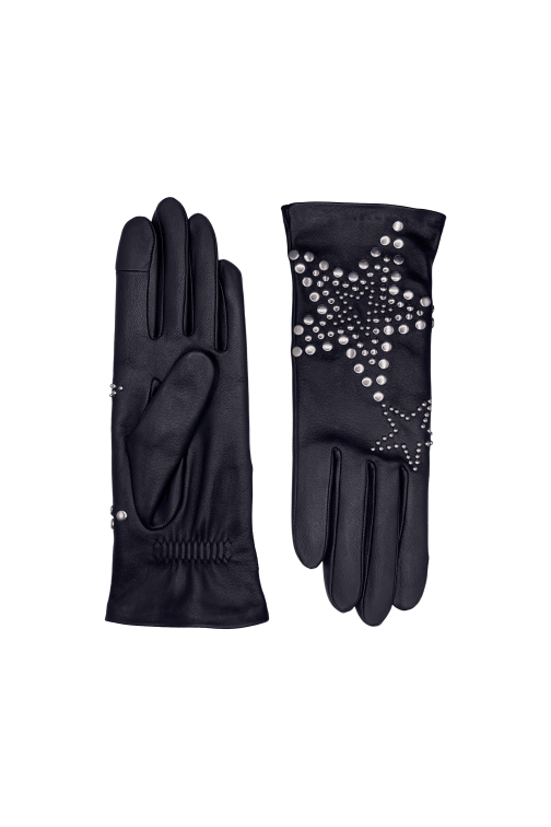 Gants Roxane Femme en cuir doublé soie