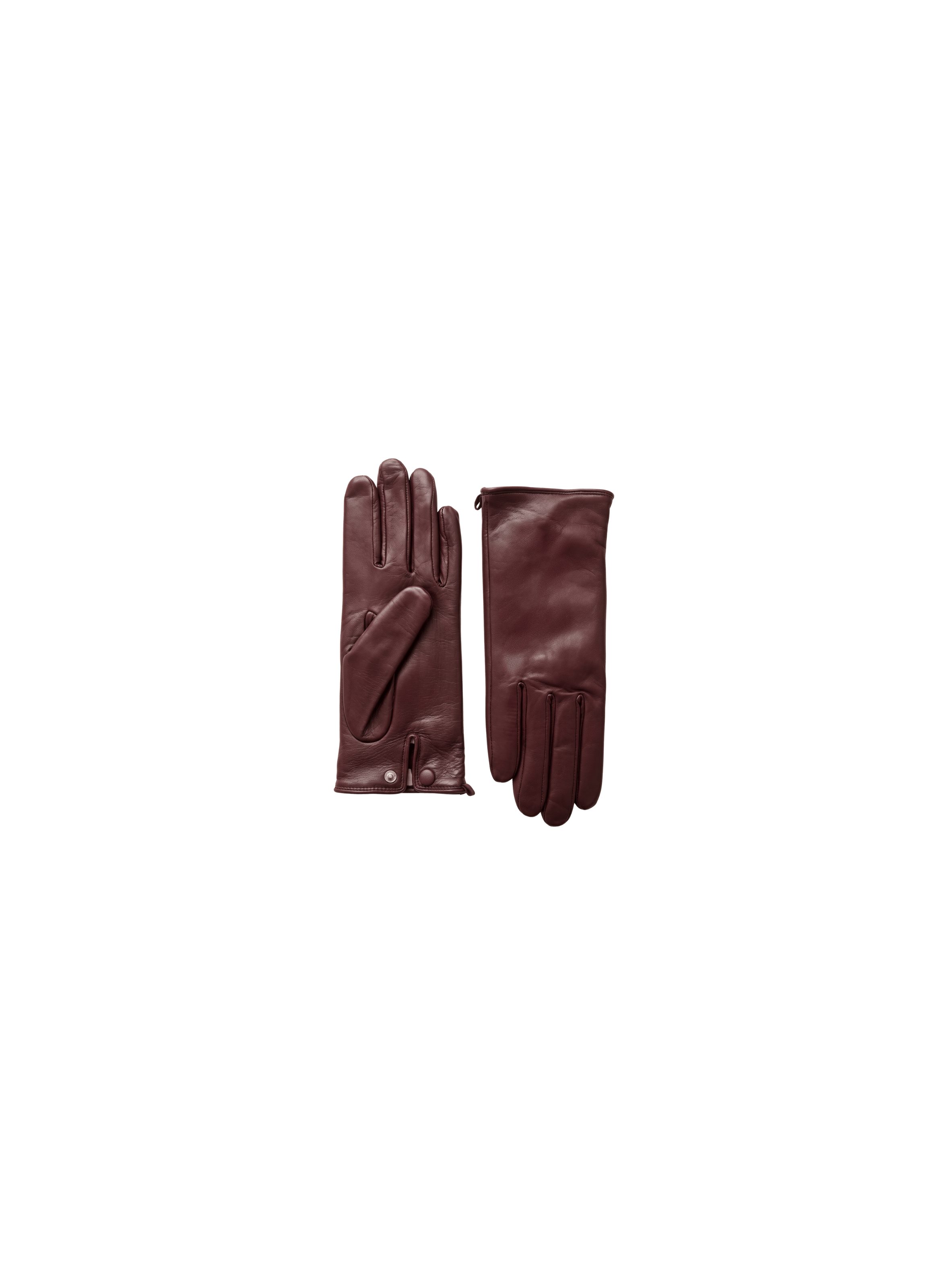 Gants Agatha Femme Cuir Doublés Alpaga
