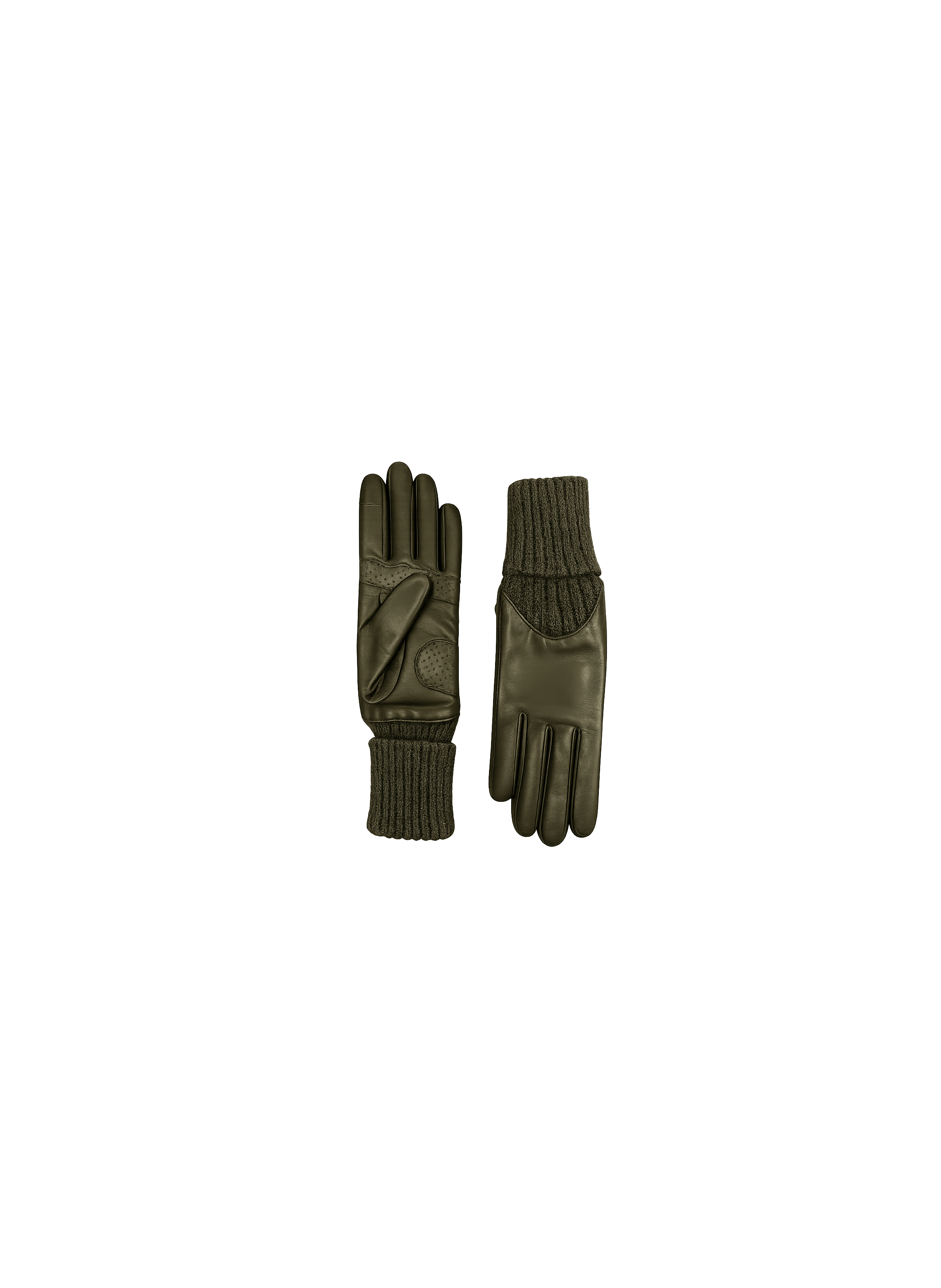 Gants Cécilia Mobilité Femme Cuir Doublés Cachemire