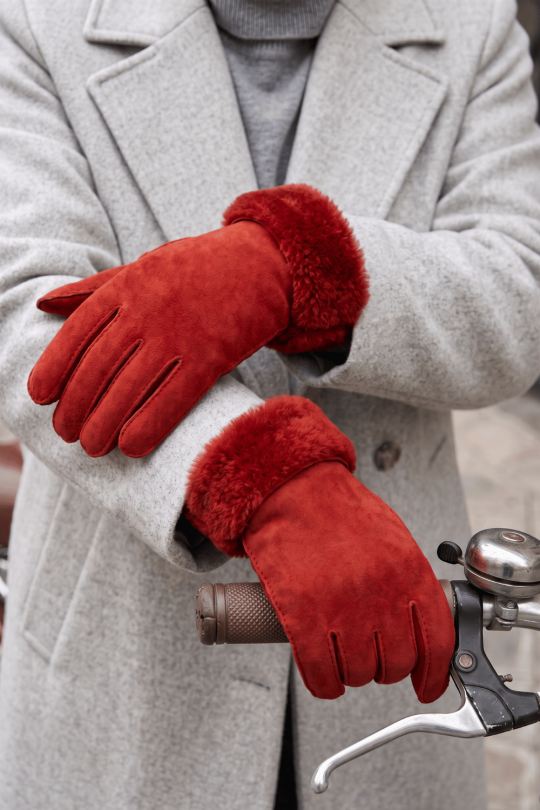 Gants Denise Femme Cuir Double Face