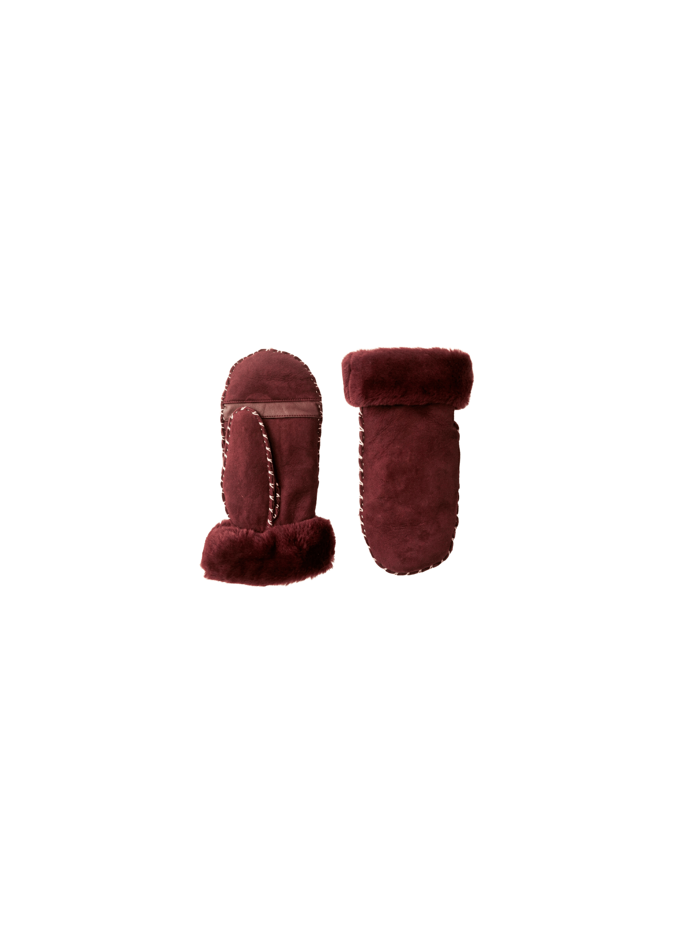 Mouffle Alix Femme Cuir Double Face