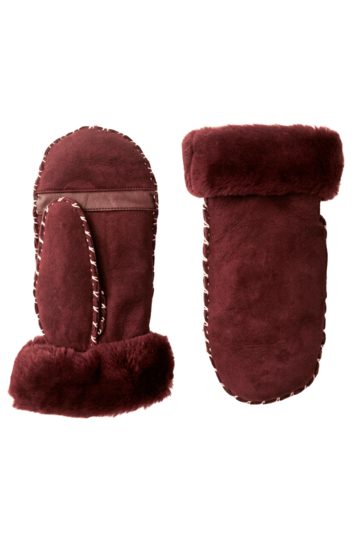 Mouffle Alix Femme Cuir Double Face