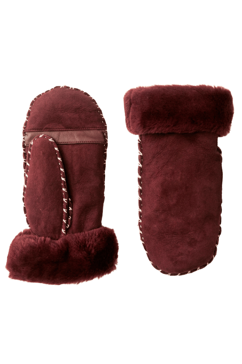 Mouffle Alix Femme Cuir Double Face