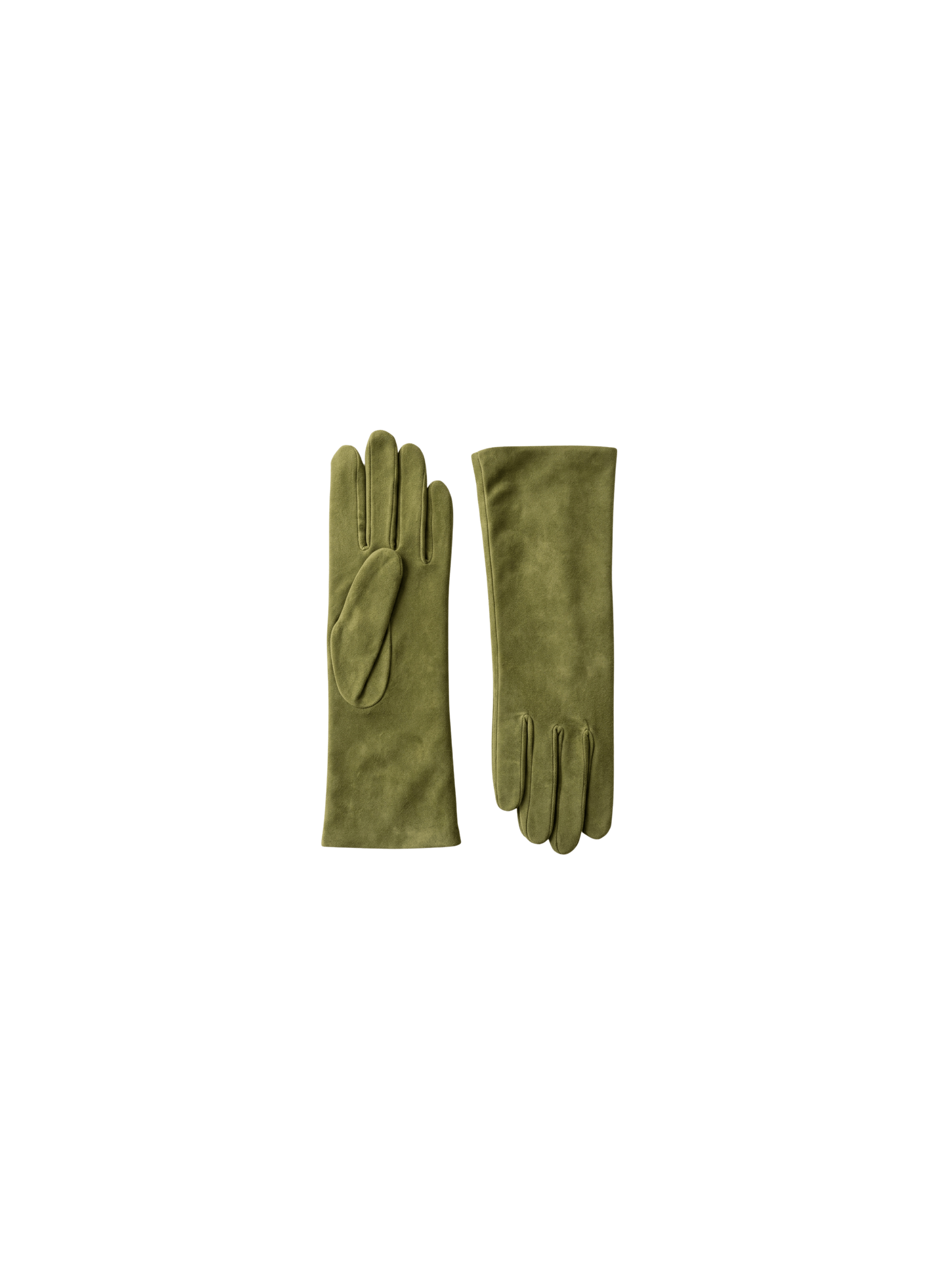 Christina Sued Women's Gloves in Leather Lined with Silk