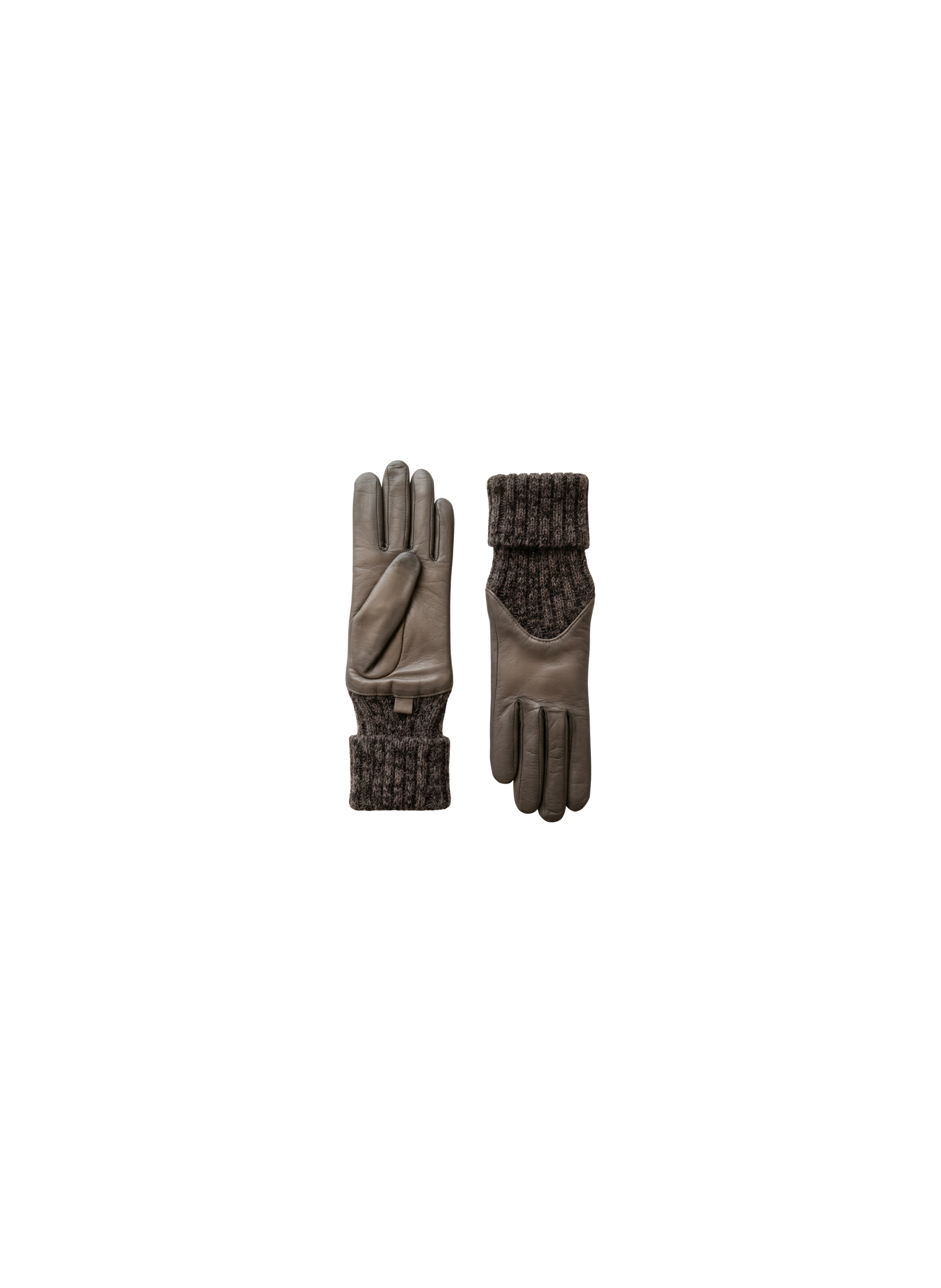 Gants Cécilia Femme Cuir Doublés Alpaga