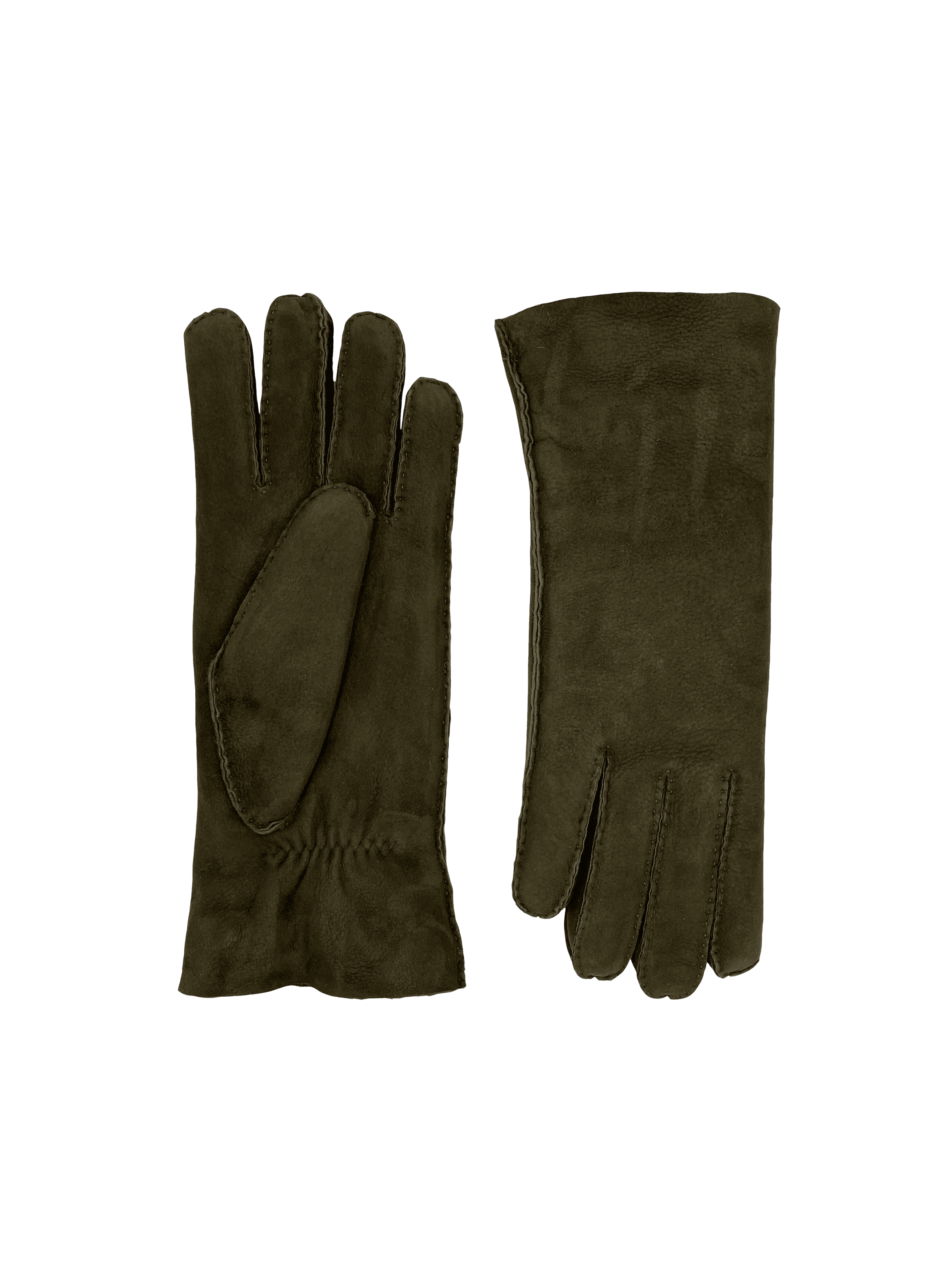 Denise Women's Double Face Leather Gloves