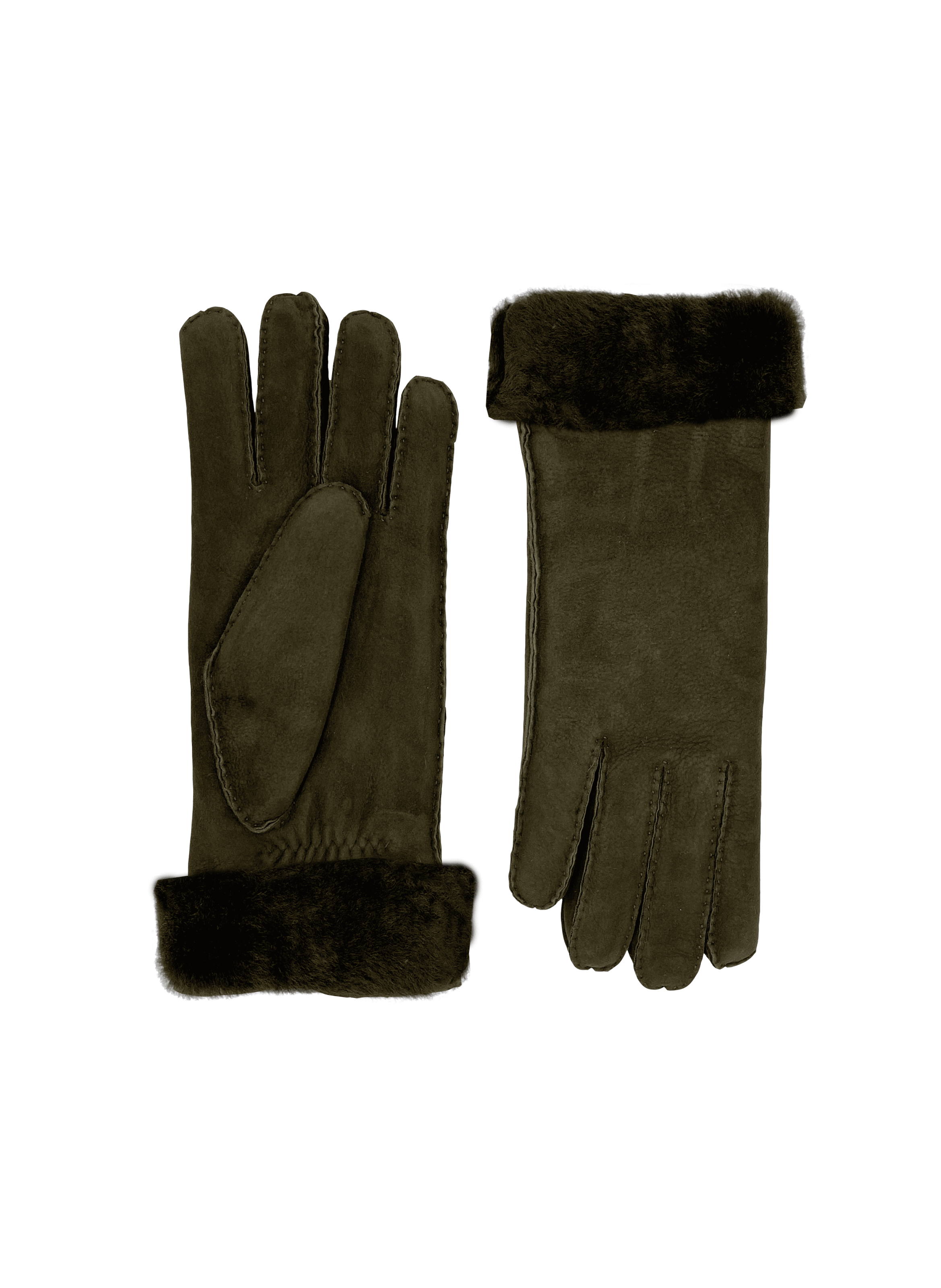 Denise Women's Double Face Leather Gloves