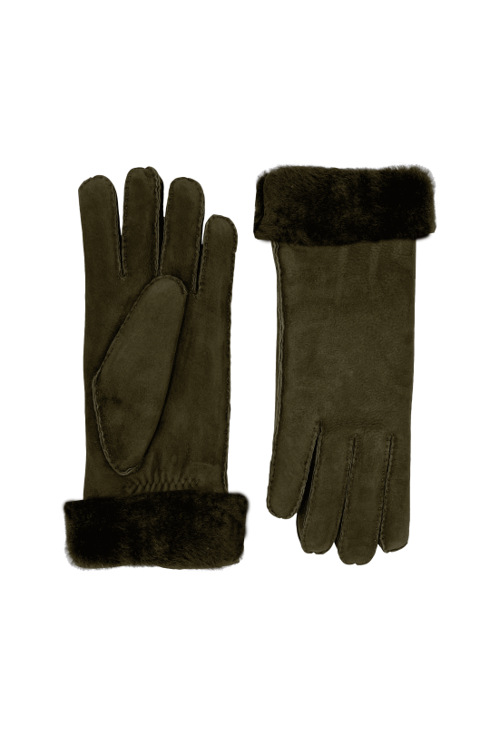 Denise Women's Double Face Leather Gloves