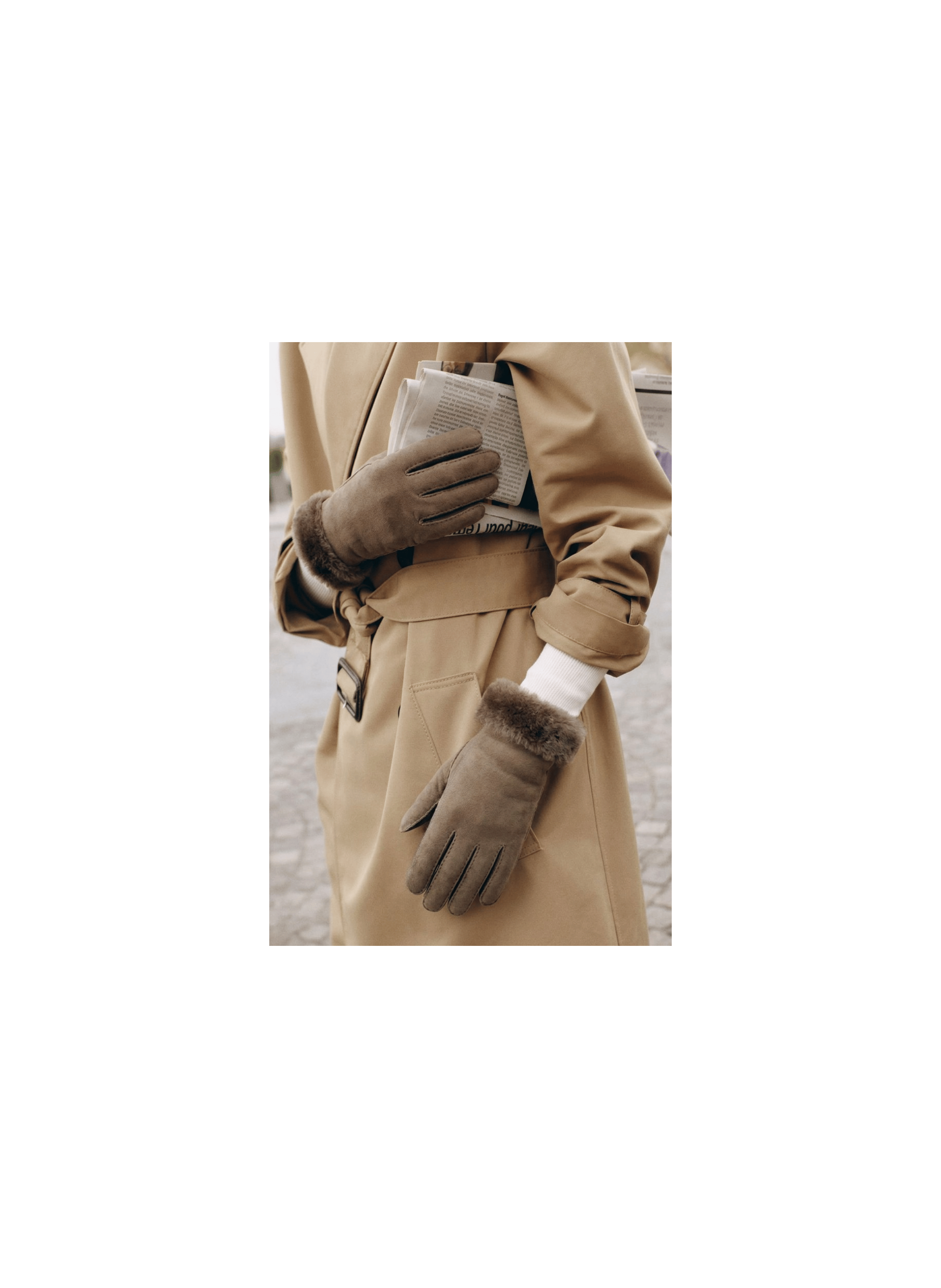 Gants Denise Femme Cuir Double Face