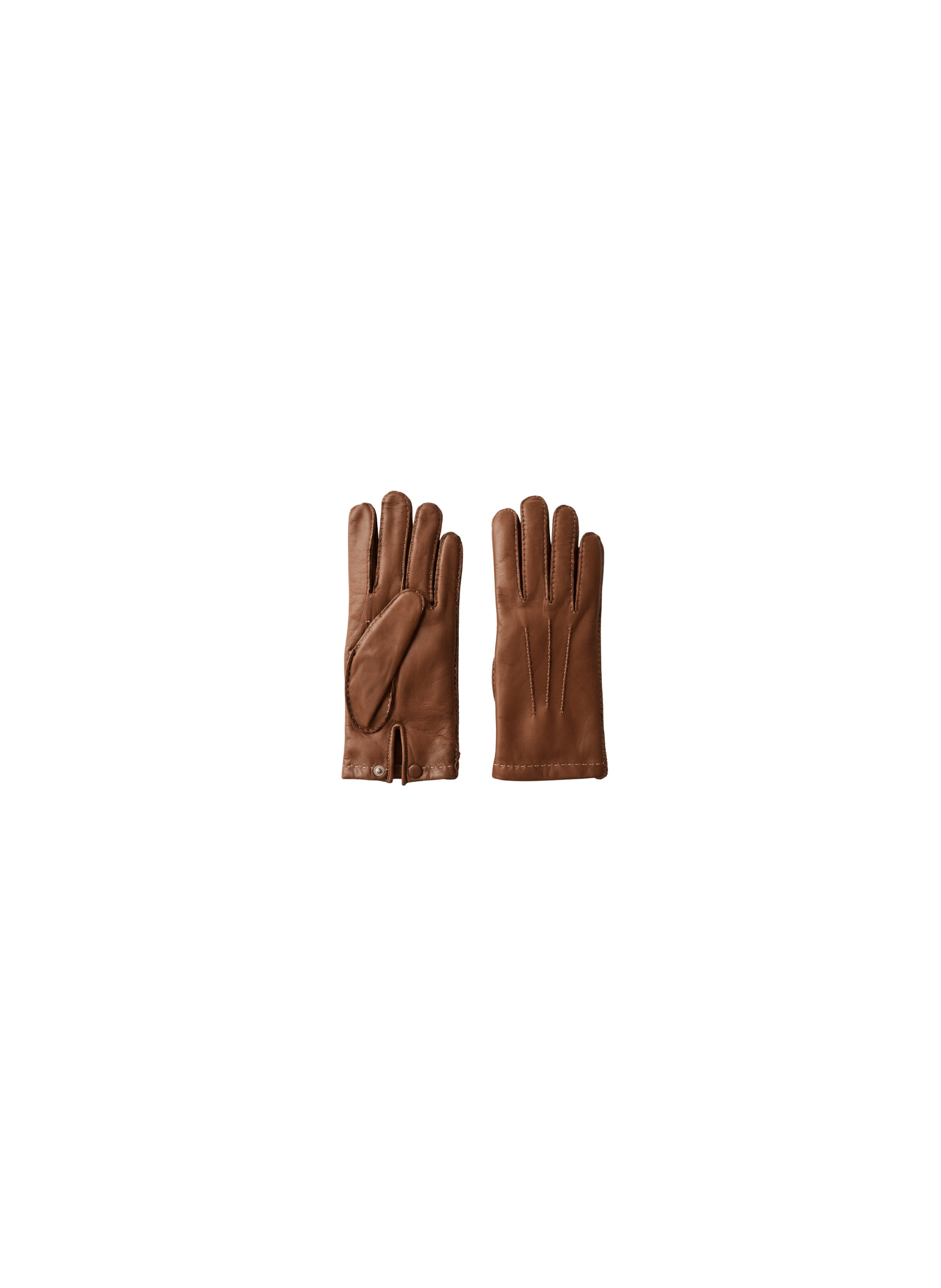 Gants Aude Femme Cuir Doublés Cachemire