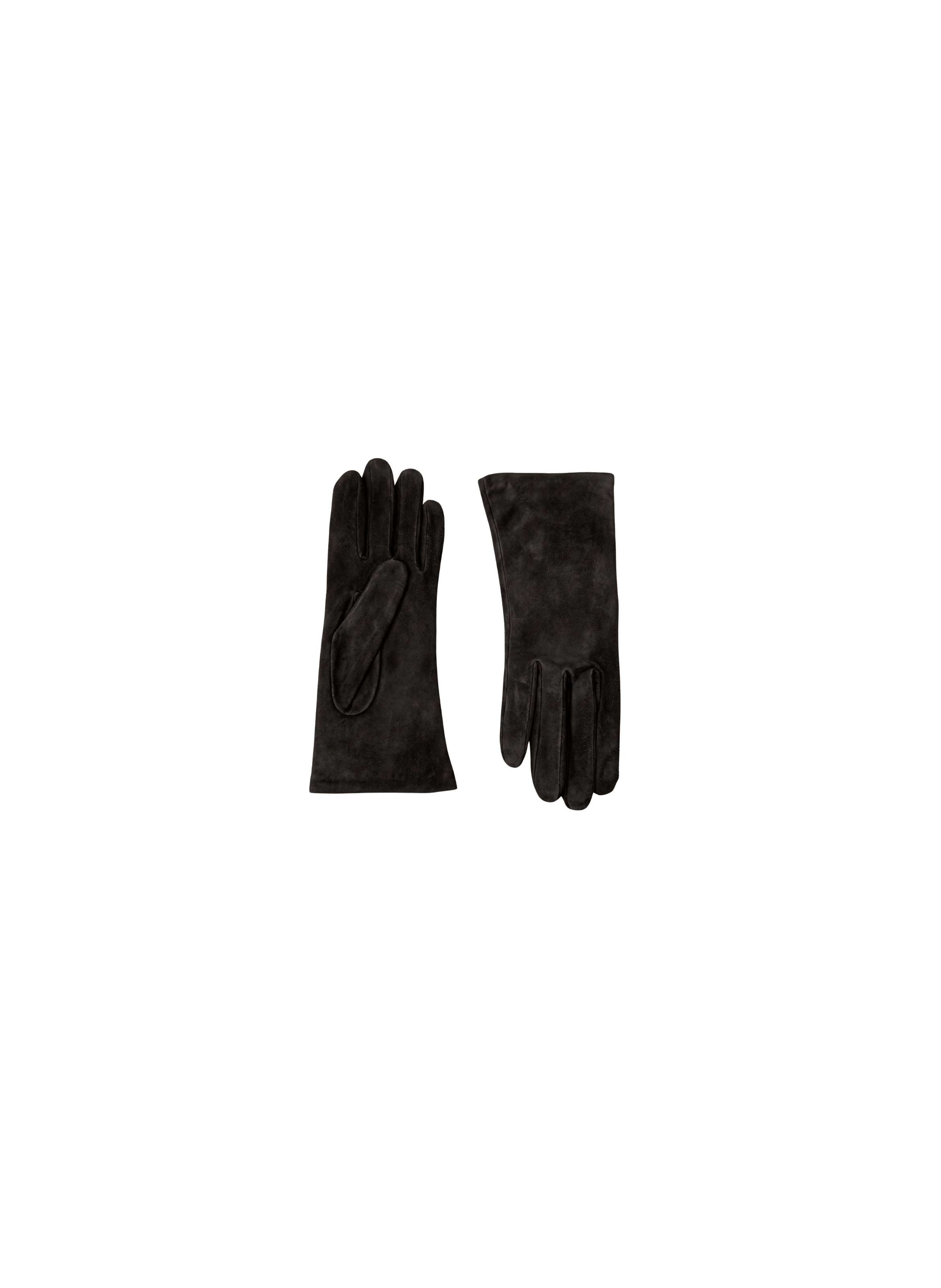 Inès Suede Women's Leather Gloves Lined with Cashmere