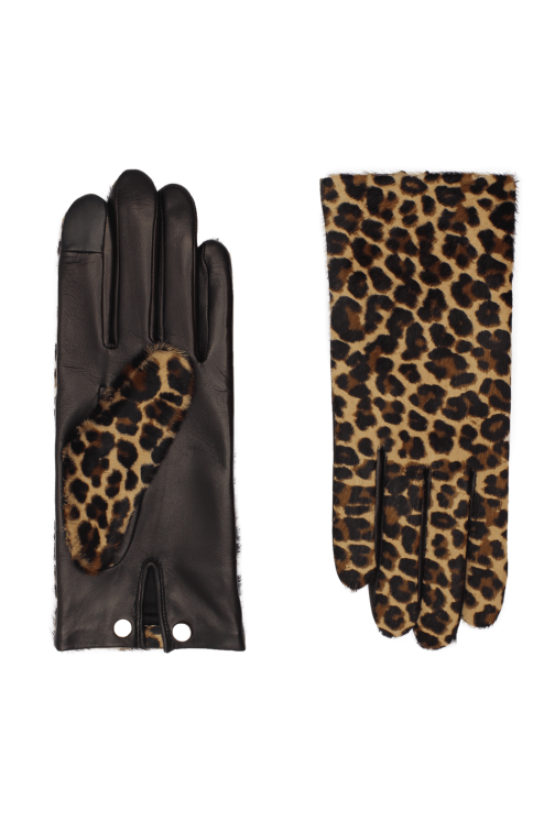 Gants Susan Femme Cuir Doublés Soie