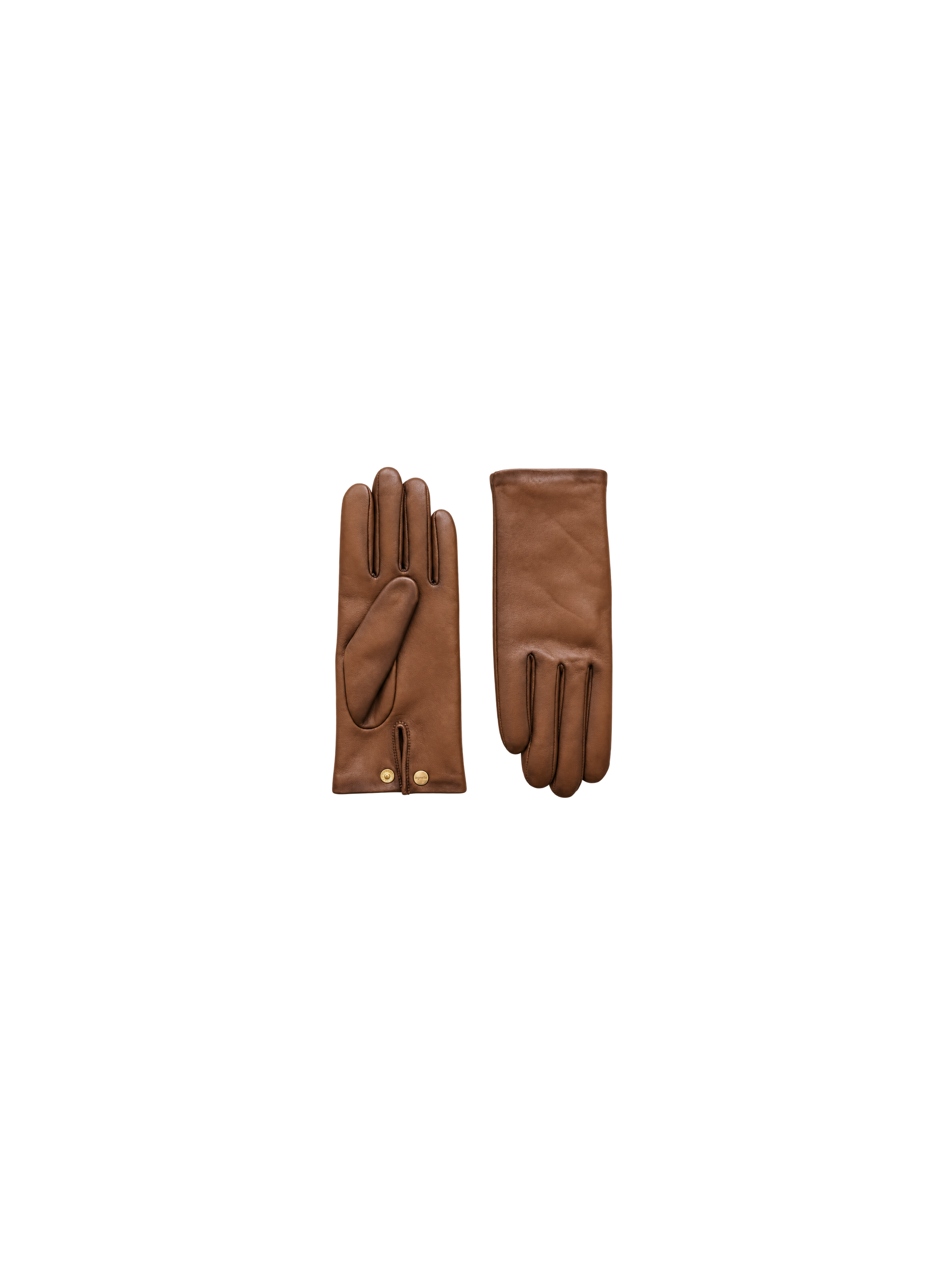Gants Olga Femme Cuir Doublés Soie