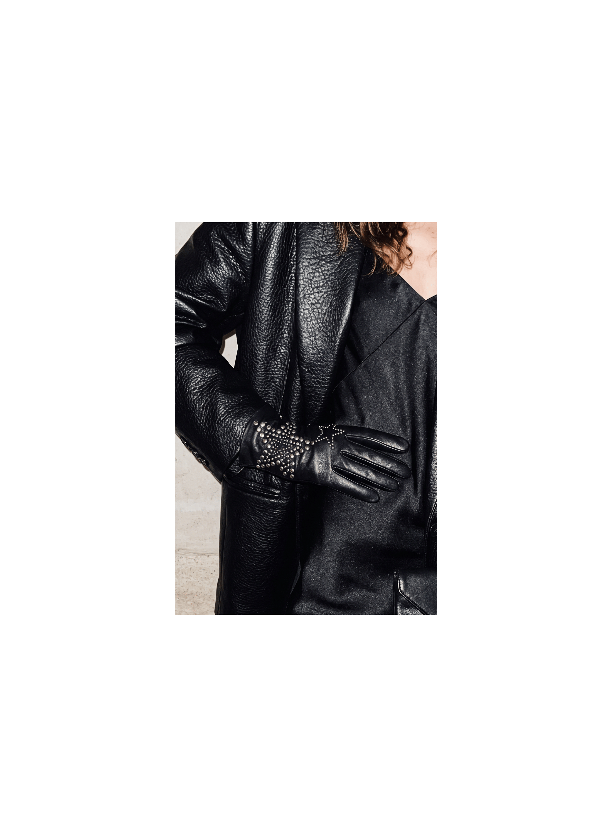 Gants Roxane Femme en cuir doublé soie
